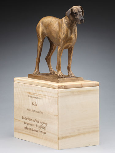 great dane urn