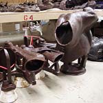 Sprued replica parts